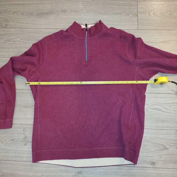 TOMMY Bahama reversible quarter zip long sleeve shirt - Picture 6 of 7